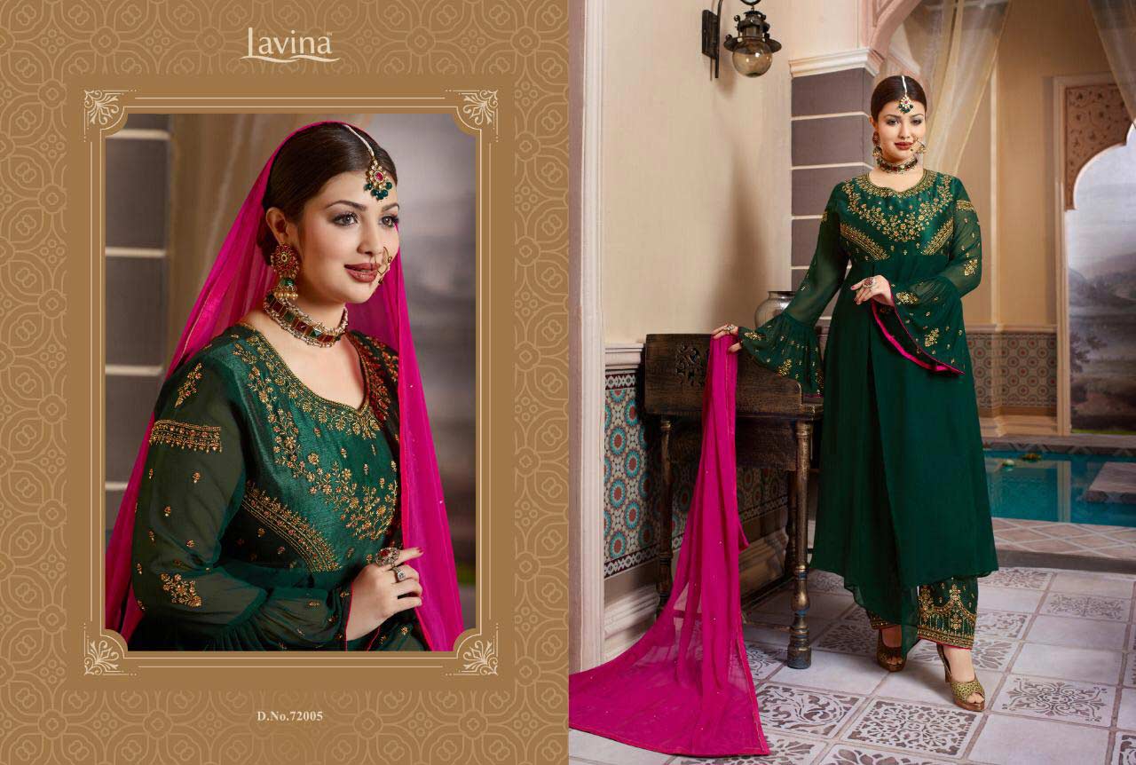 Lavina Vol 72 Motif Georgette Embroidery Salwar Suit Lavina Vol 72 Motif Georgette Embroidery Salwar Suit